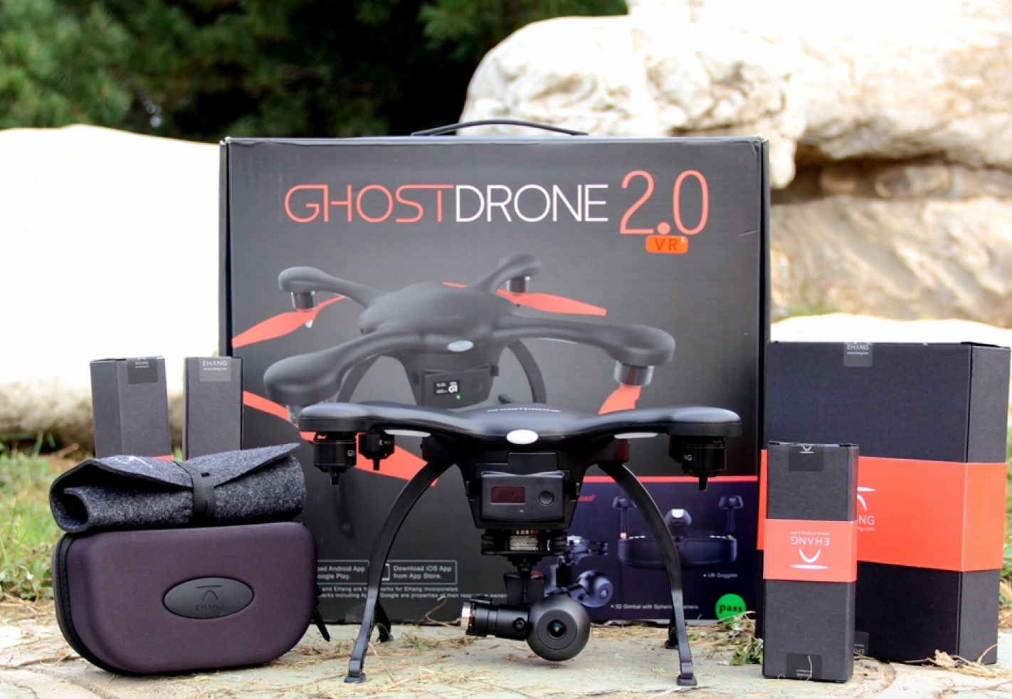 科技风暴中的暗夜精灵 24张图引爆极客内心的亿航GHOSTDRONE 2.0